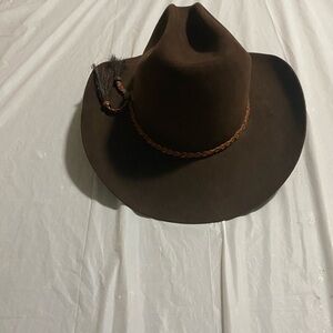 Round up western cowboy hat.